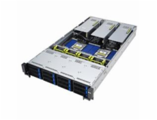 ASUS 2U server 2x SP5, 24x DDR5 ECC R, 24x 2,5NVMe/8xSATA/SAS, 2x 10Gb LAN, 2x 2600Wt, IPMI GPU