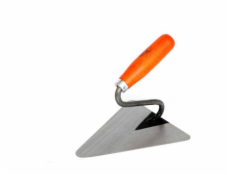 AWTools Trojuholníkové zemné hladítko 200mm drevená rukoväť AW30258