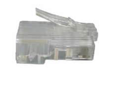 KONEKTOR UTP RJ-45 pro lanko skládaný (Plug UTP CAT6 8p8c- RJ45) balení 10Ks