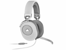Herné slúchadlá Corsair HS65 Surround, biela