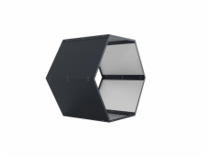 Přístřešek na dřevo G21 HEX 53 - 92 x 60 cm, antracitový