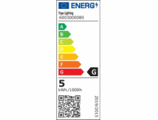 Zápustné svietidlo Tope Split, 5W, 3000°K, LED, čierne