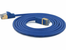 Wantec Patchkabel SSTP CAT7 Ste. CAT6a d=4mm 25,00m modrá