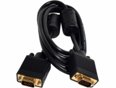 Art D-Sub (VGA) - D-Sub (VGA) kabel 3m černý (KABSVGA M/M 3M AL-OEM-2A)