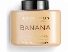 Makeup Revolution sypký prášek do pečiva banán, 32 g
