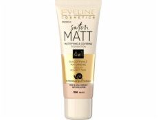 Eveline Satin Matt 4v1 104 Béžová 30ml Eveline Satin Matt 4v1 104 Béžová 30ml