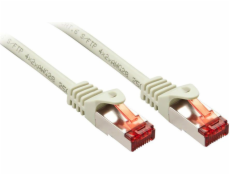 Lindy Patchcord Cat.6 S/FTP 0,3m, šedý (47340)