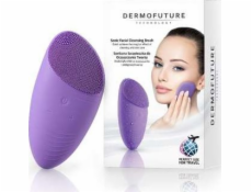 Dermofuture Technology Sonický čisticí kartáček na obličej fialový (634397)
