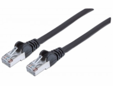 Intellinet Network Solutions Patchcord Cat6A, SFTP, CU 0,50 m černý (318754)