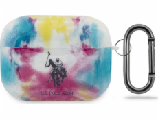 Ochranné pouzdro US Polo Assn USACAPPCUSML Tie & Dye Collection pro AirPods Pro modré