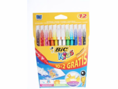 Bic Markers KIDS Color & Erase 10+2 barev BIC (159024)