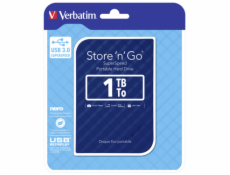 Verbatim Store n Go 2,5      1TB USB 3.0 modra Gen 2