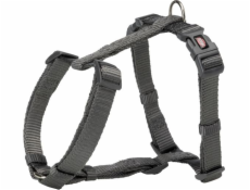 Grafitové postroje Trixie Premium velikosti L–XL: 75–120 cm/25 mm Grafitové postroje Trixie Premium velikosti L–XL: 75–120 cm/25 mm