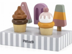 Viga Toys VIGA PolarB nanuk se stojanem 5 ks.