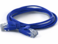 Wantec  7242 U/UTP (UTP) modrý 0,5m Cat6a síťový kabel (7242)