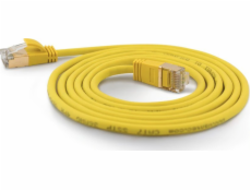 Wantec  wW Patch CableCat.7 RohCable extra tenký (zástrčka CAT6A) SSTP žlutý 5,0m (7177)
