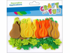 Craft with Fun CF DEKORACE PALUBNÍ DEKORACE PLSTENÉ DÝNĚ 48KS 12/288