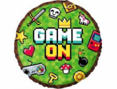 GoDan Game On fóliový balónek 45cm