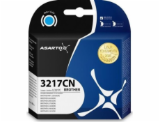 Inkoust Asarto  pro Brother 3217CN | LC3217C | 550 stran | tyrkysová