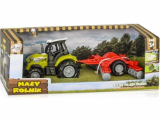 Traktor Daffi s jednotkou na zpracování půdy Traktor Daffi s jednotkou na zpracování půdy