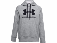 Fleecová mikina s logem Under Armour  Rival Fleece 1356318-035 šedá XS