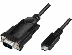 LogiLink USB-C – RS-232 USB kabel 1,2 m černý (AU0051A)