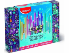 Umělecká sada třpytek Maped Colorpeps 31 ks. MAPOVANÝ