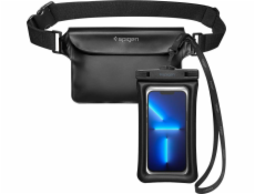 Spigen Case + vodotěsný vak Spigen A621 Universal Waterproof Case & Waist Bag Black