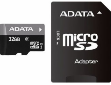 Karta ADATA Premier MicroSDHC 32GB Class 10 UHS-I/U1 (AUSDH32GUICL10-PA1)