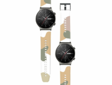 Hurtel Strap Camo náramek pro Huawei Watch GT2 Pro Silikonový řemínek Camo Watch náramek (7) Hurtel Strap Camo náramek pro Huawei Watch GT2 Pro Silikonový řemínek Camo Watch náramek (7)