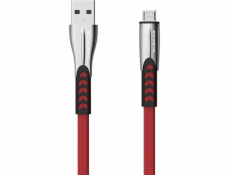 Somostel USB-A - microUSB USB kabel 1 m červený (25702)