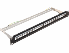 Patchpanel 1U 19 24x slot keystone (PP-24/FX/C)