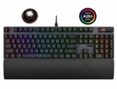 ASUS klávesnice ROG STRIX SCOPE II, mechanická, drátová, ROG RX RED / PBT, US