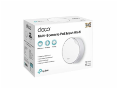 WiFi router TP-Link Deco X50-PoE(1-pack) WiFi 6, 1x 2,5GLAN, 1x GLan s PoE, 2,4/ 5GHz AX3000
