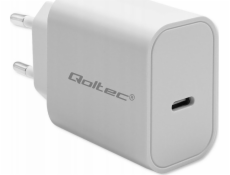  Super rychlá PD nabíječka | USB-C | 20W | 5-12V | 1,67-3A | Bílý