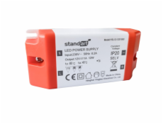 Zdroj štandardný, LED, 1A, 0-12W, 12V, DC, IP20