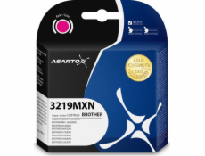 Inkoust Asarto  pro Brother 3219MXN | LC3219XLM | 1500 stran | purpurová