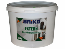 Fasádny tmel Briko, biely, 16 kg