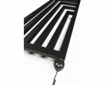 Sušiak na uteráky Terma Angus, čierny, 440 x 1300 mm