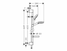 Sprchový set Hansgrohe Crometta 26553400