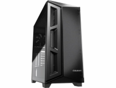 COUGAR DARK BLADER X5 Black | PC Case | Mid Tower / Plastic with Mesh Front Panel / 1 x ARGB Fan / 4mm TG Left Panel