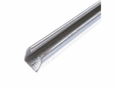 Koľajnice Helaform K-150/4M, zasúvacie dvere, 400 cm x 3,6 cm