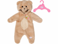 Medvídkový obleček ZAPF Creation BABY born® 43 cm, doplňky pro panenku