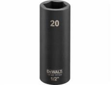 Zásuvka Dewalt 20mm 1/2c narážecí zásuvka hluboká