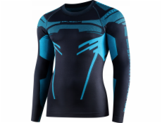Brubeck LS15700 Pánská mikina DRY grafit/modrá XXL