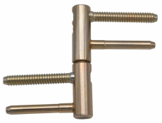 Dveřní pant 14 x 40 mm pozinkovaný, žlutý