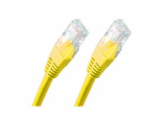 XtendLan Patch kabel Cat 5e UTP 1,5m – žlutý