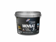 Disperzná farba RILAK MOVILAT 7, čierna, 3,6l