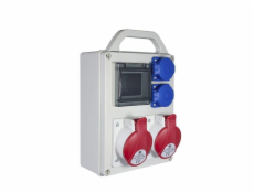 Modulárny panel R-BOX 240R-4 B.1702RD, 4 moduly, 16A IP44