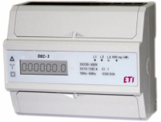 Modulárny elektromer (DEC-3, 3-fázový)